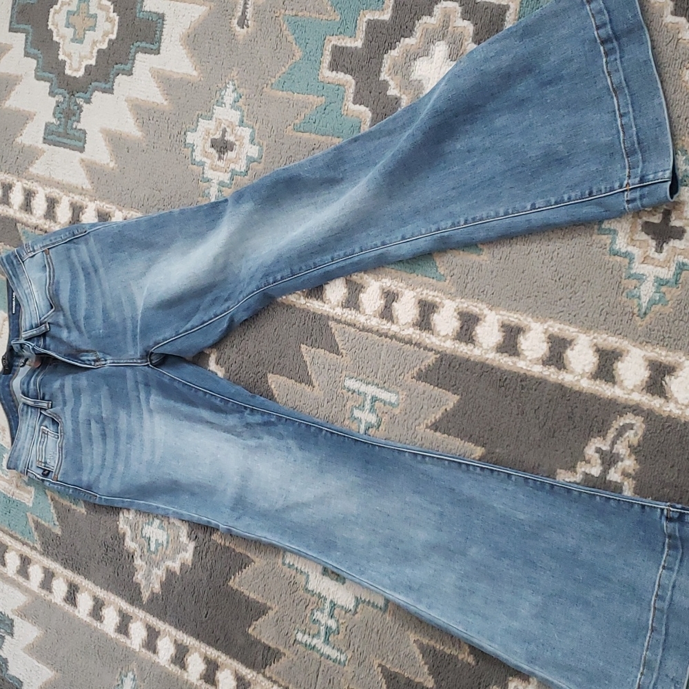 Trouser flare jeans